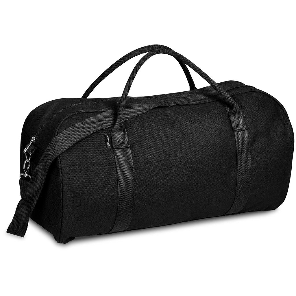 Stylish Eva & Elm Voyager Canvas Sports Bag for Adventures - Brand your company Logo! Get a quote - Promo Lingo