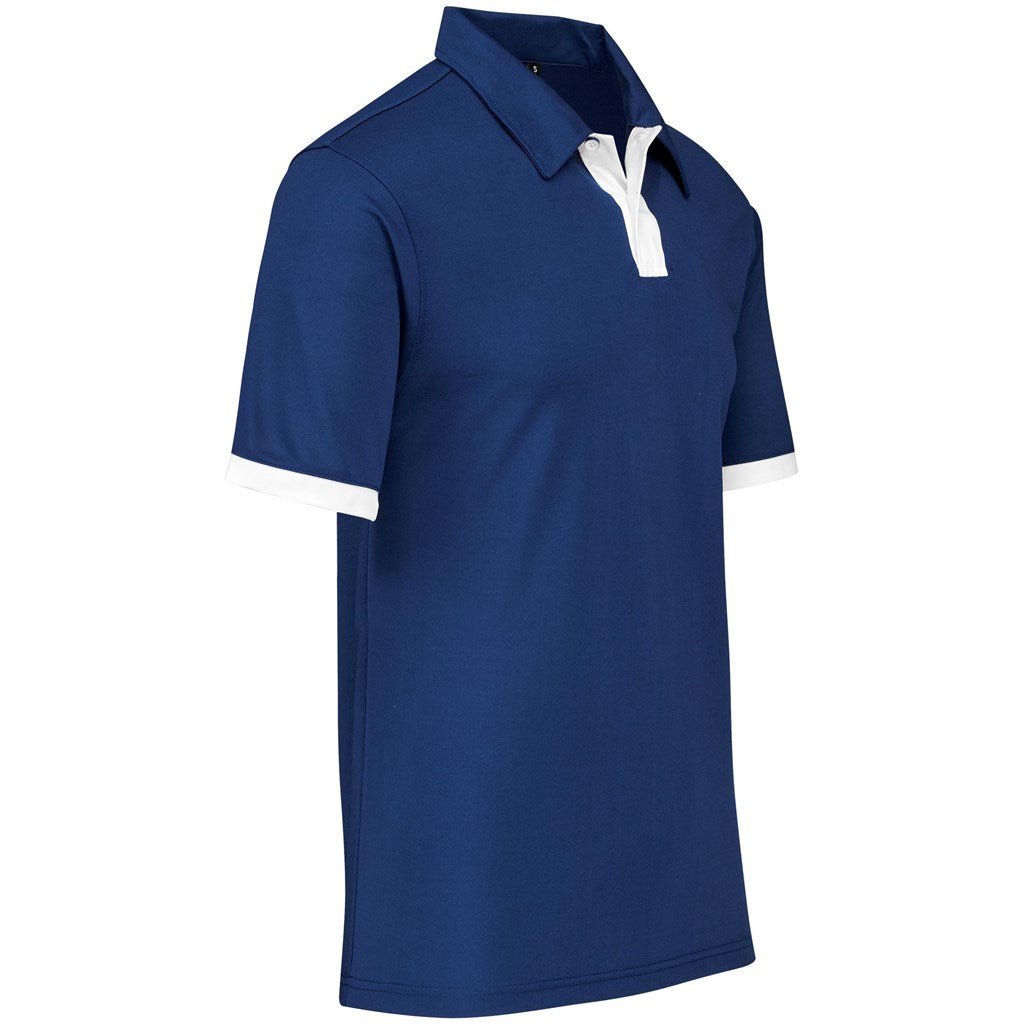 Stylish Mens Contest Golf Shirt - Navy for Comfort and Performance - Brand your company Logo! Get a quote - Promo Lingo