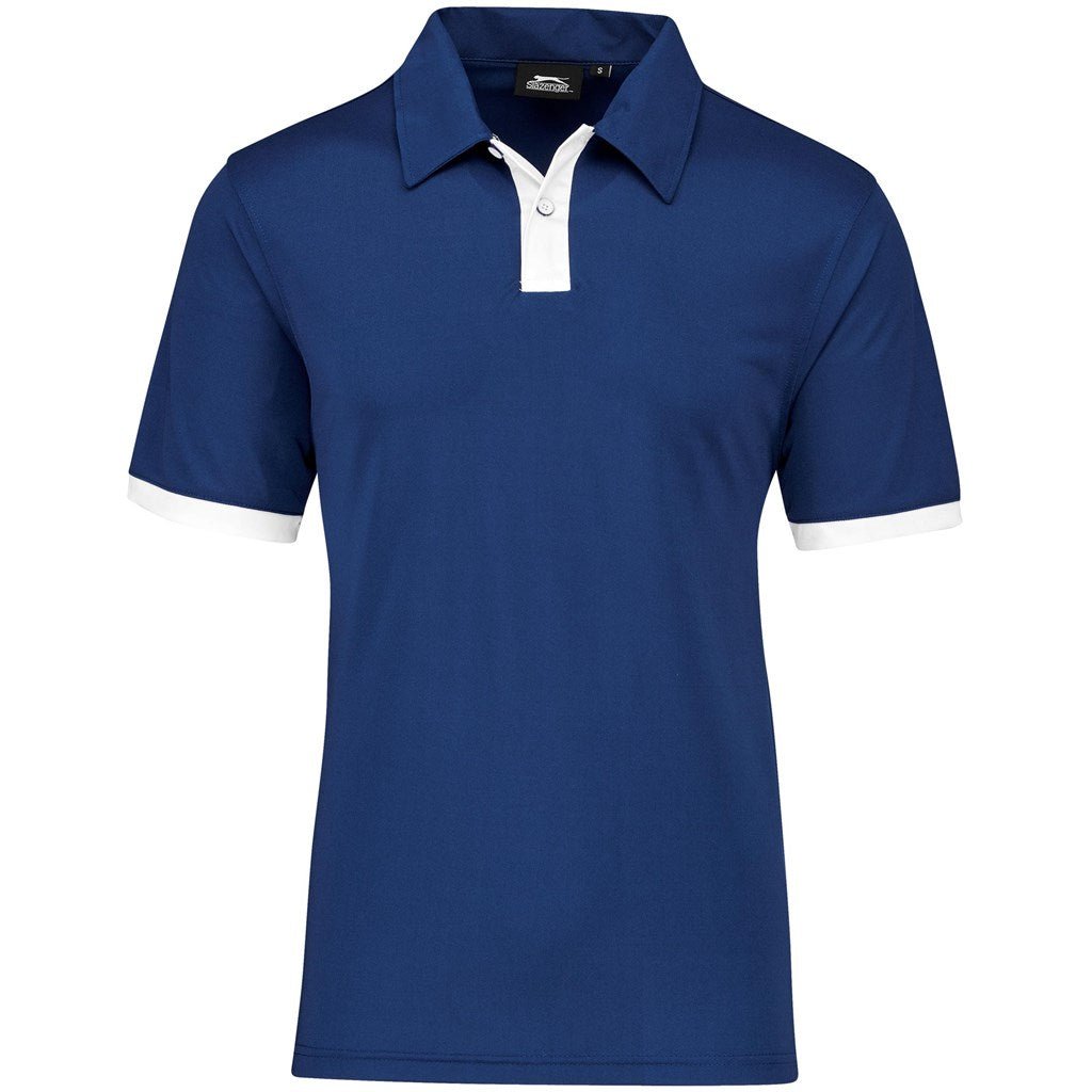 Stylish Mens Contest Golf Shirt - Navy for Comfort and Performance - Brand your company Logo! Get a quote - Promo Lingo