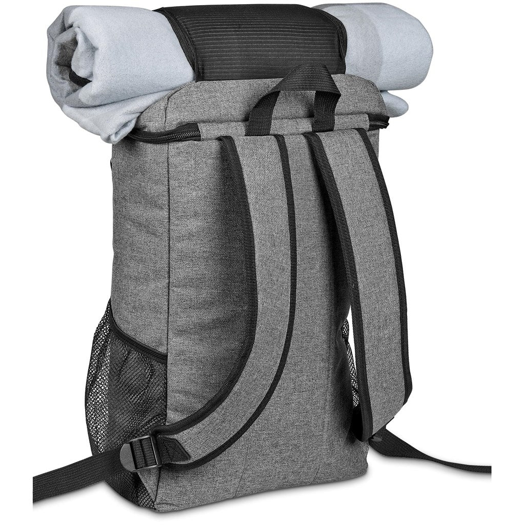 Summertide Backpack Cooler & Picnic Blanket Set - Brand your company Logo! Get a quote - Promo Lingo