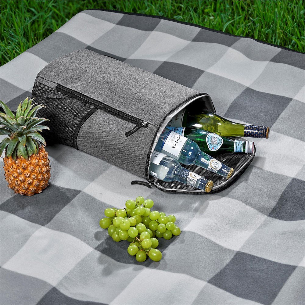 Summertide Backpack Cooler & Picnic Blanket Set - Brand your company Logo! Get a quote - Promo Lingo