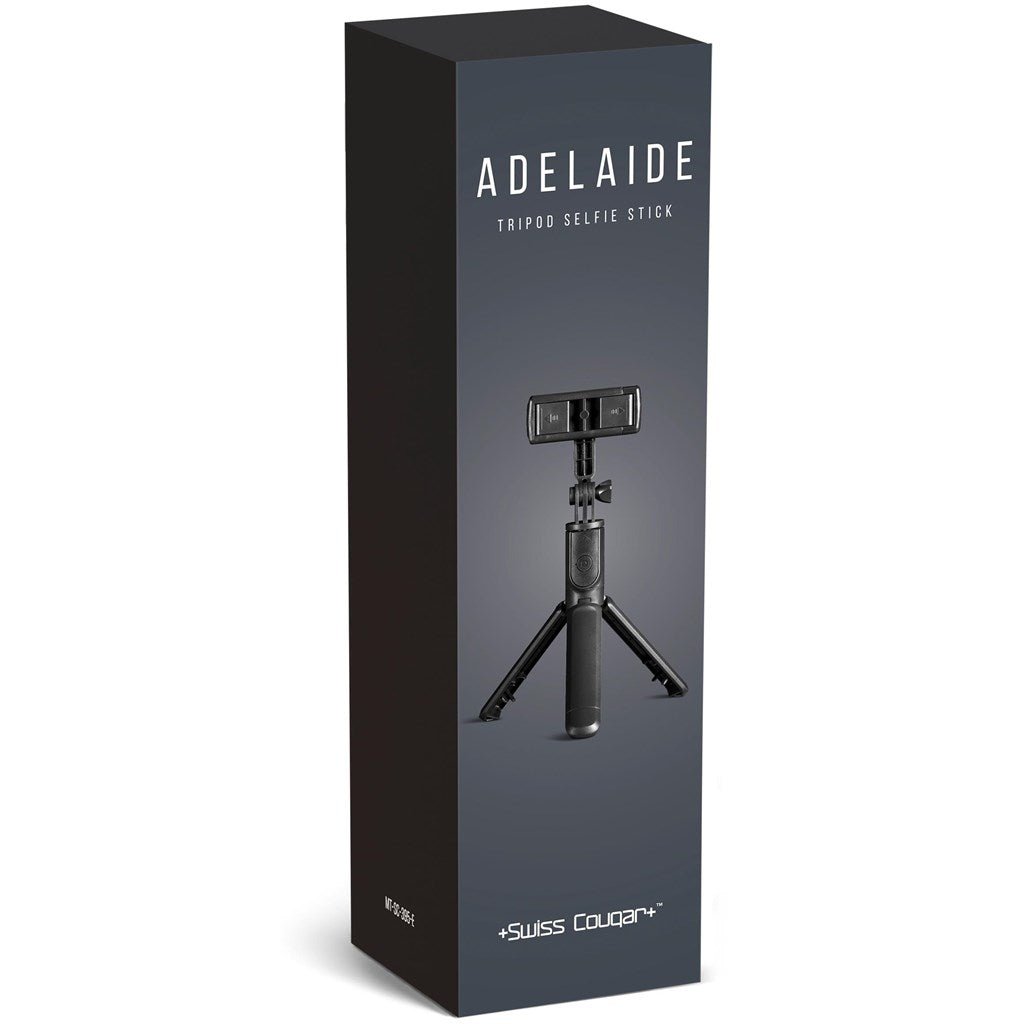 Swiss Cougar Adelaide Tripod Selfie Stick - Brand your company Logo! Get a quote - Promo Lingo
