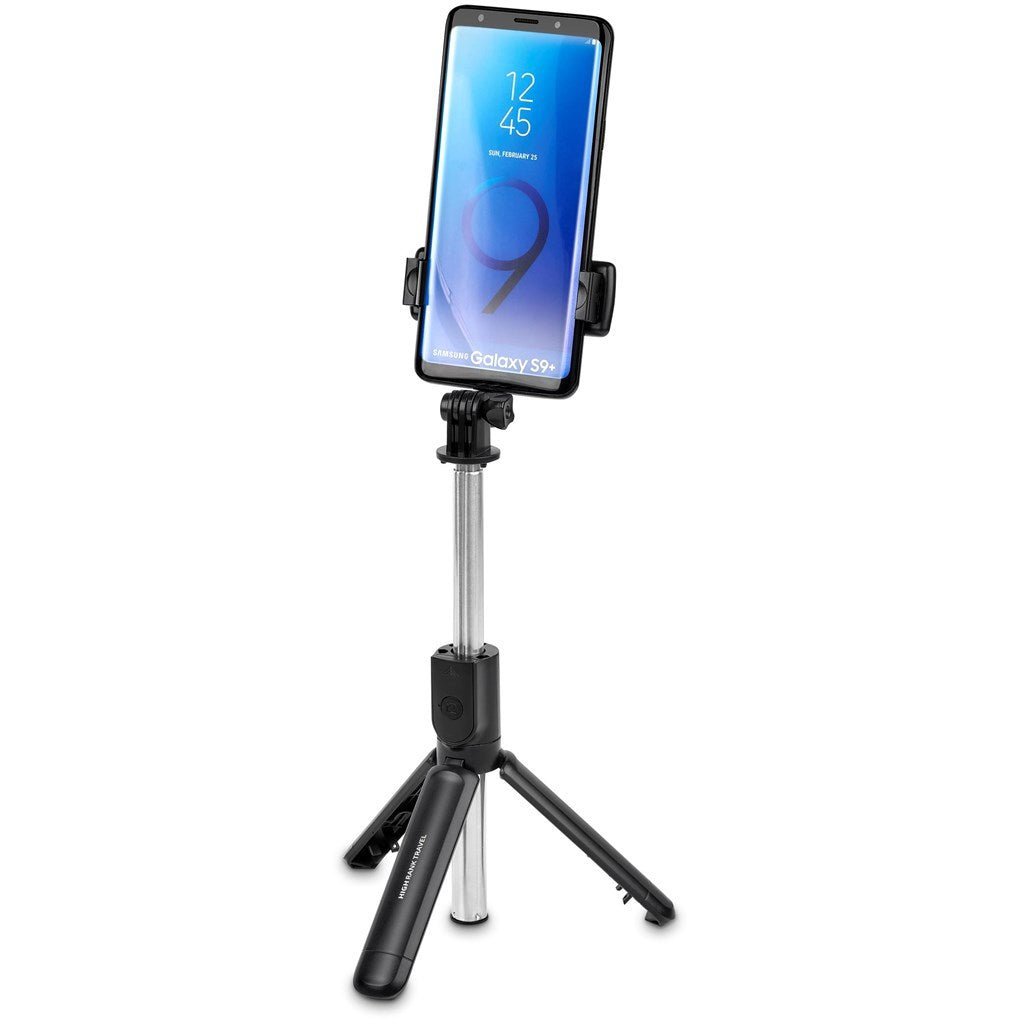 Swiss Cougar Adelaide Tripod Selfie Stick with Bluetooth Remote for Creative Photographers - Brand your company Logo! Get a quote - Promo Lingo