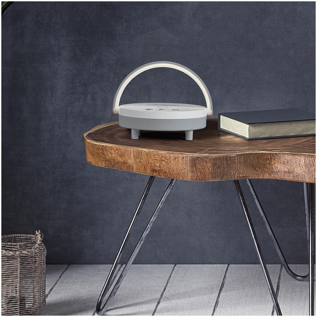 Swiss Cougar Anchorage Bluetooth Speaker, Wireless Charger & Night Light - Brand your company Logo! Get a quote - Promo Lingo