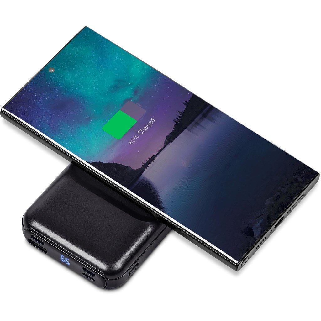 Swiss Cougar Argos Fast Charge 20W Wireless Charging Magnetic Power Bank - 10000mAh - Brand your company Logo! Get a quote - Promo Lingo