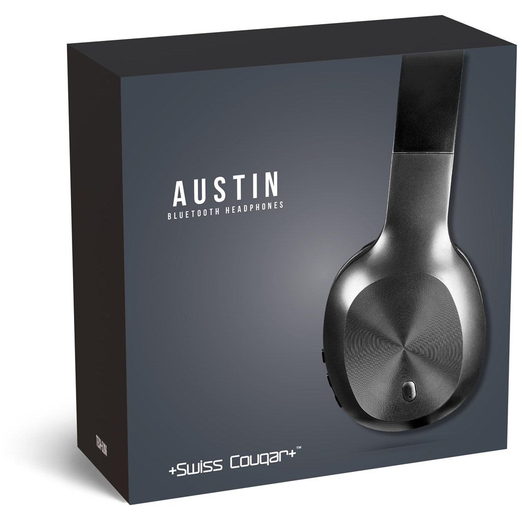 Swiss Cougar Austin Bluetooth Headphones - Brand your company Logo! Get a quote - Promo Lingo