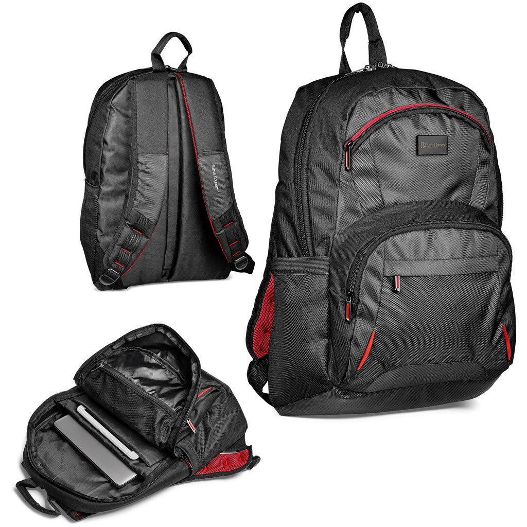 Swiss Cougar Belgrade Laptop Backpack with Padded Compartments for Business Travelers - Brand your company Logo! Get a quote - Promo Lingo