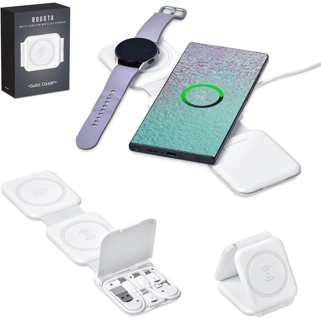 Swiss Cougar Bogota Wireless Charger - Brand your company Logo! Get a quote - Promo Lingo
