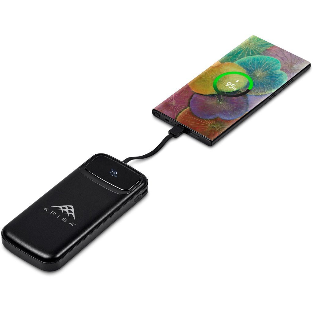 Swiss Cougar Bratislava Fast Charge 22.5W Power Bank - 10,000mAh - Brand your company Logo! Get a quote - Promo Lingo