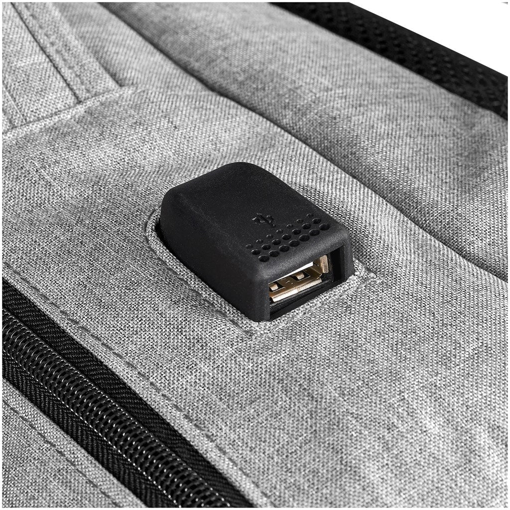 Swiss Cougar Cardiff Hybrid Laptop Backpack with USB Charging for Business Travelers - Brand your company Logo! Get a quote - Promo Lingo