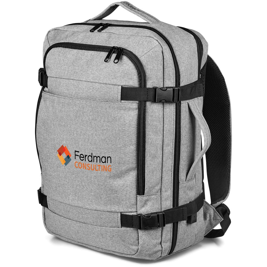 Swiss Cougar Cardiff Hybrid Laptop Backpack with USB Charging for Business Travelers - Brand your company Logo! Get a quote - Promo Lingo