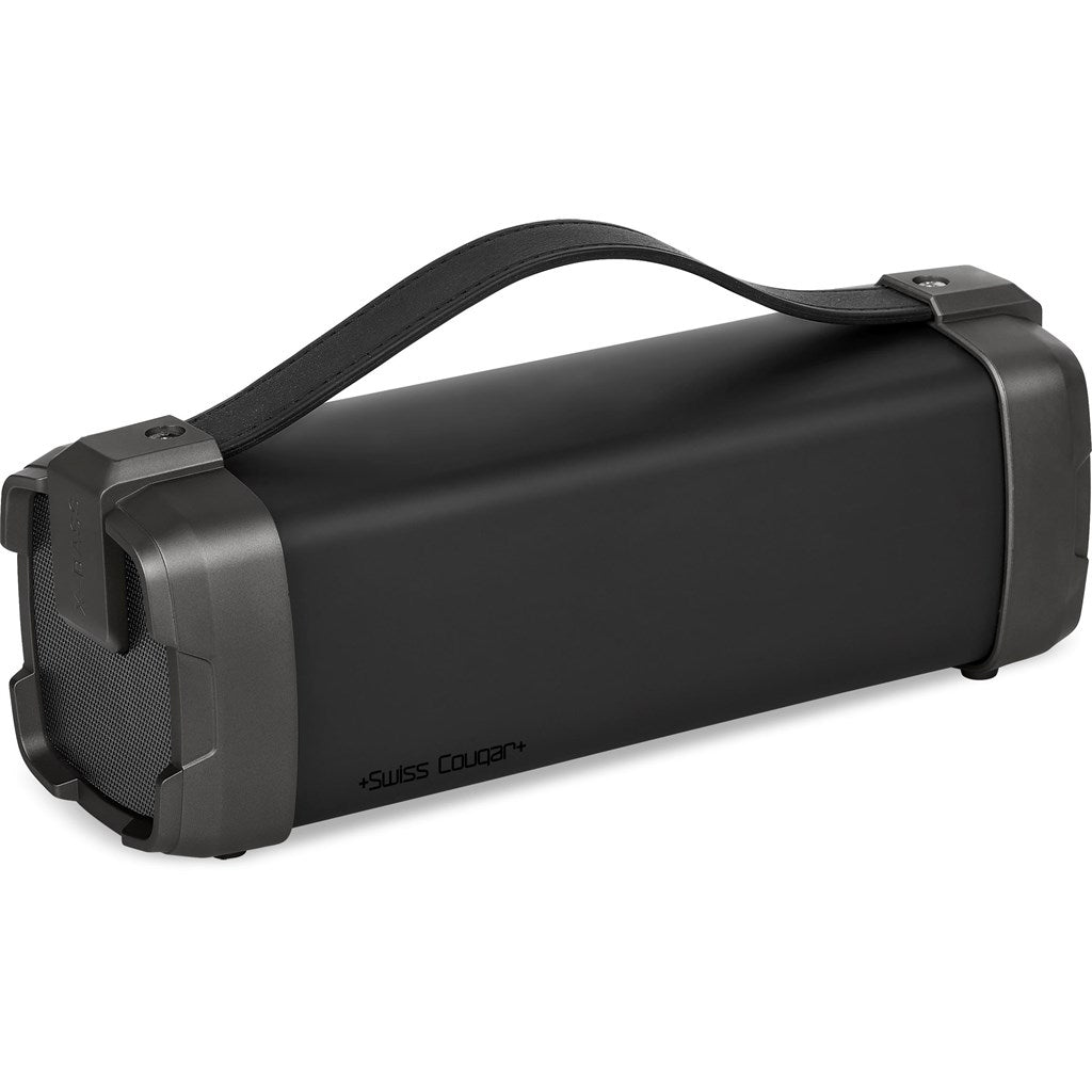 Swiss Cougar Chicago Bluetooth Speaker & FM Radio - Brand your company Logo! Get a quote - Promo Lingo
