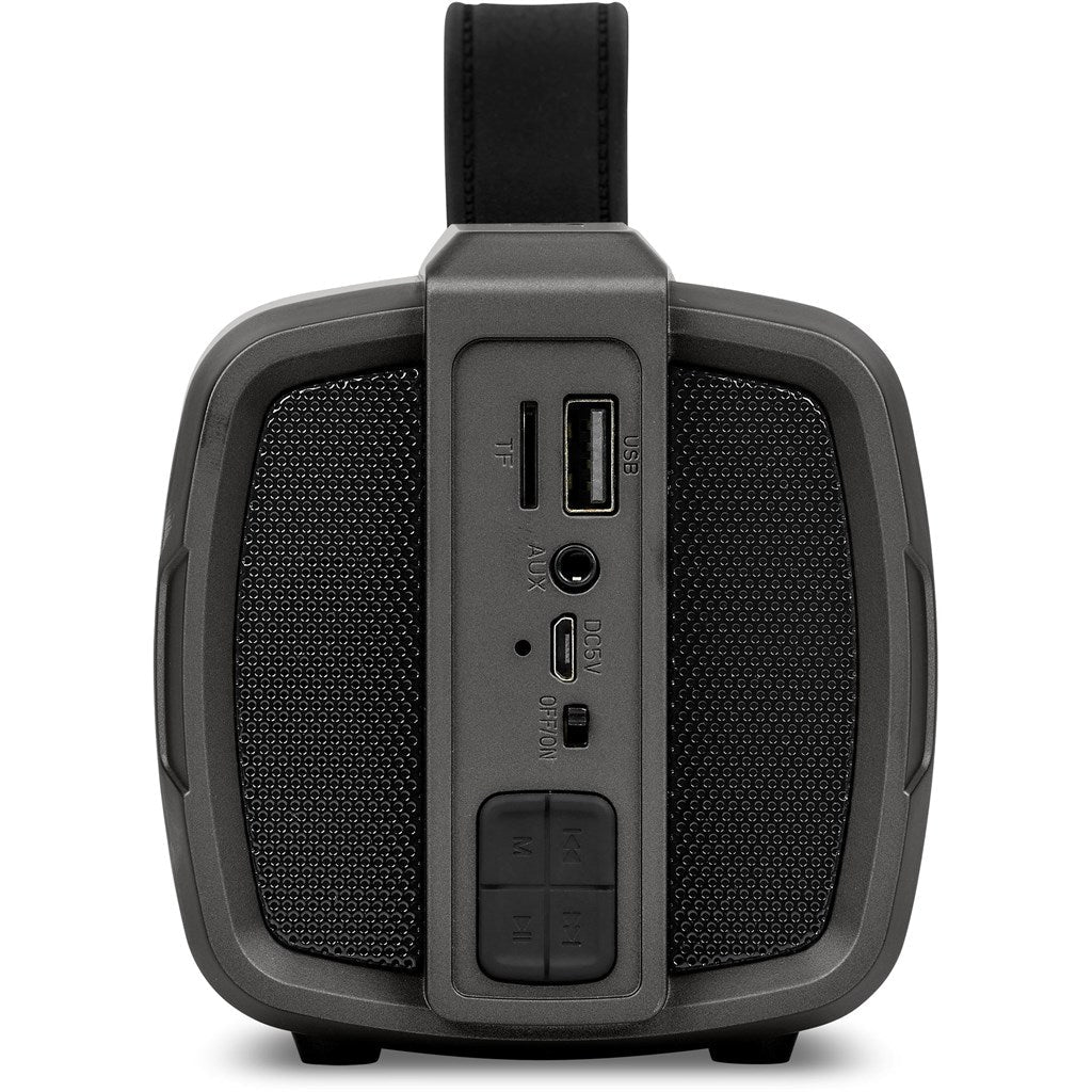 Swiss Cougar Chicago Bluetooth Speaker & FM Radio - Brand your company Logo! Get a quote - Promo Lingo