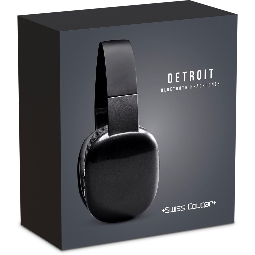 Swiss Cougar Detroit Bluetooth Headphones - Brand your company Logo! Get a quote - Promo Lingo