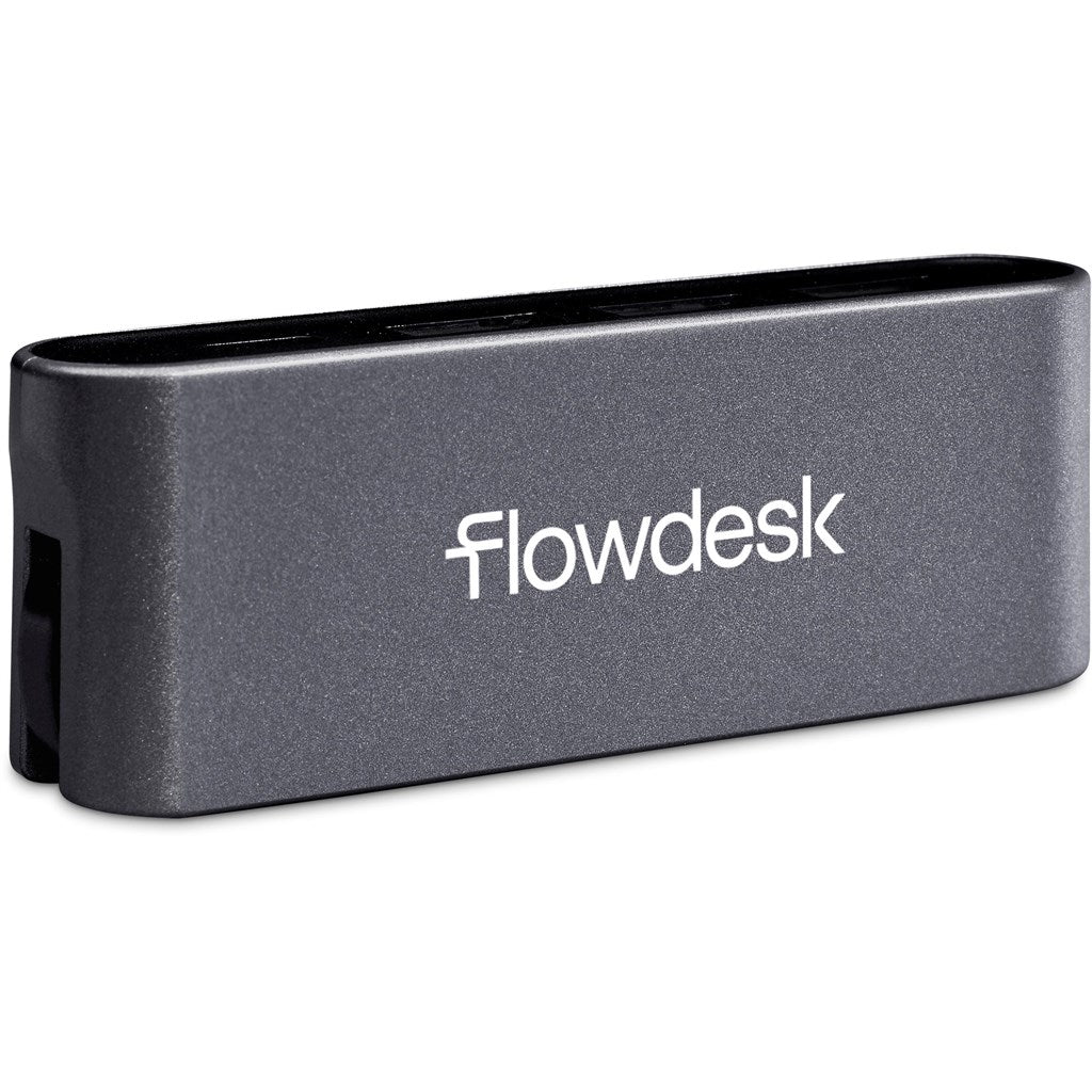 Swiss Cougar Dubai USB Hub - Gun Metal - Brand your company Logo! Get a quote - Promo Lingo