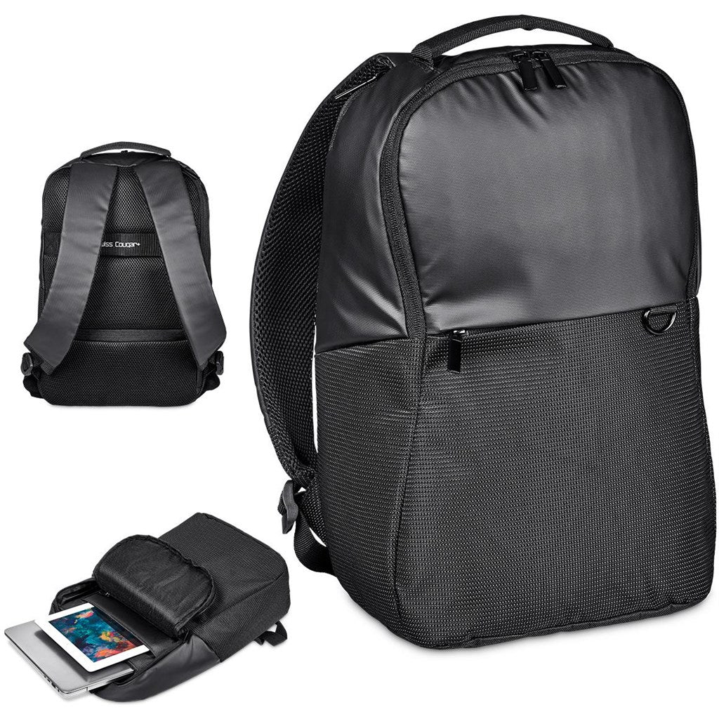 Swiss Cougar Edinburgh Laptop Bag with Padded Protection for Professionals - Brand your company Logo! Get a quote - Promo Lingo