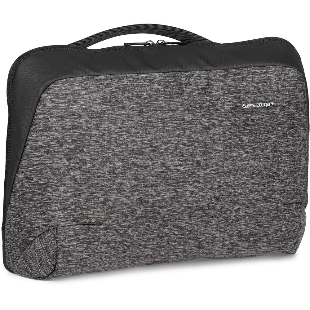 Swiss Cougar Equity Compu - Brief with Padded Laptop Pockets - Brand your company Logo! Get a quote - Promo Lingo