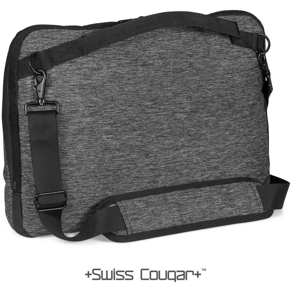 Swiss Cougar Equity Compu - Brief with Padded Laptop Pockets - Brand your company Logo! Get a quote - Promo Lingo