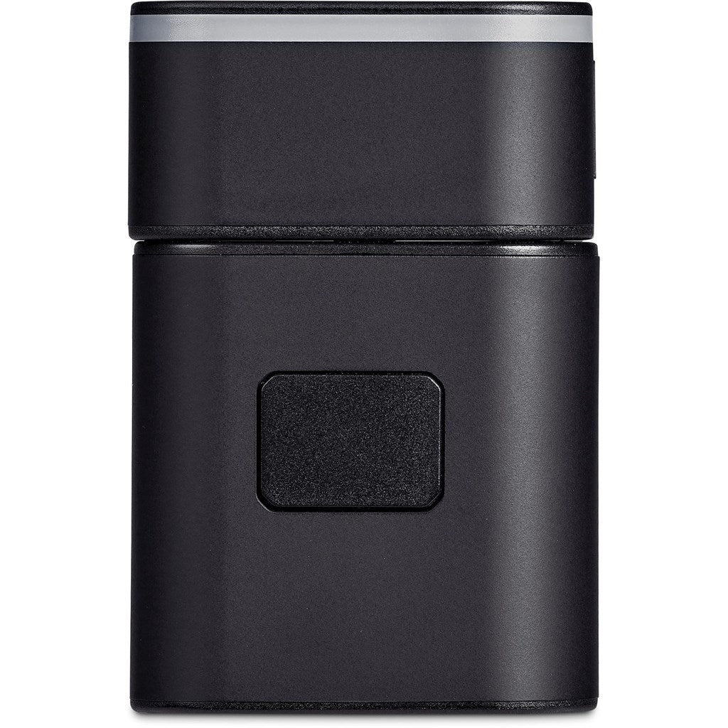 Swiss Cougar Frankfurt World Travel Adaptor - Brand your company Logo! Get a quote - Promo Lingo