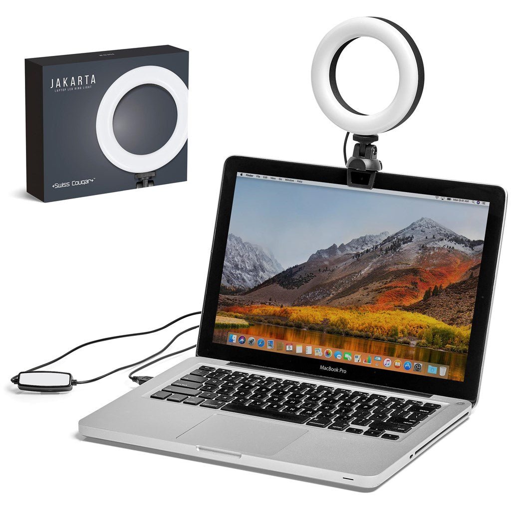Swiss Cougar Jakarta Laptop LED Ring Light - Brand your company Logo! Get a quote - Promo Lingo