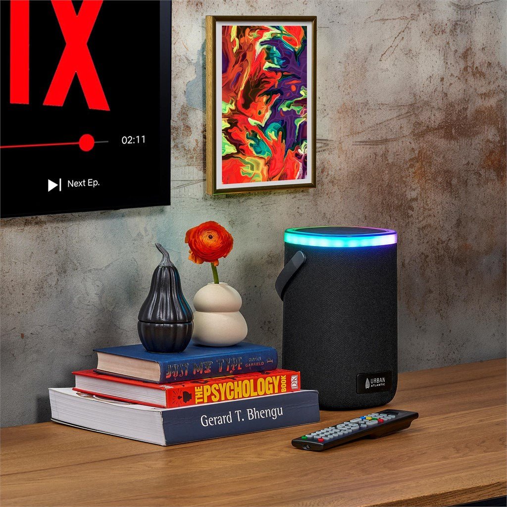 Swiss Cougar Madrid 30W Bluetooth Speaker with RGB Lights for Party Lovers - Brand your company Logo! Get a quote - Promo Lingo