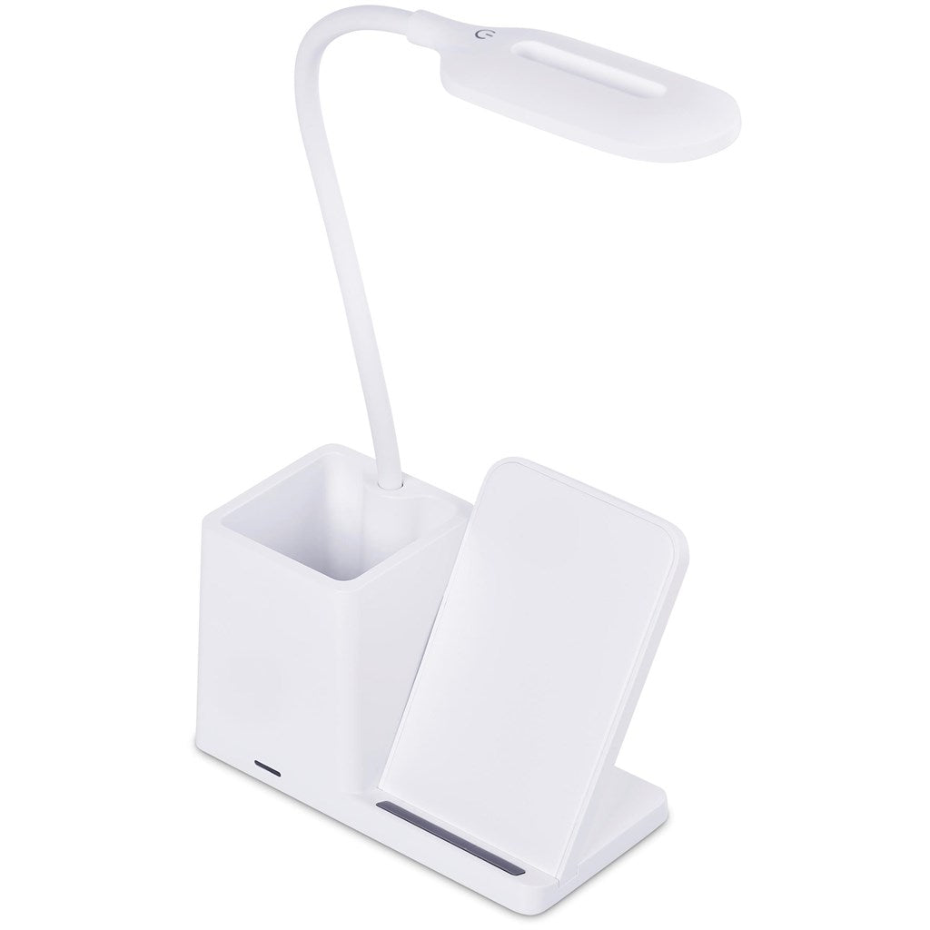 Swiss Cougar Ottawa Wireless Charger and Desk Lamp - Brand your company Logo! Get a quote - Promo Lingo