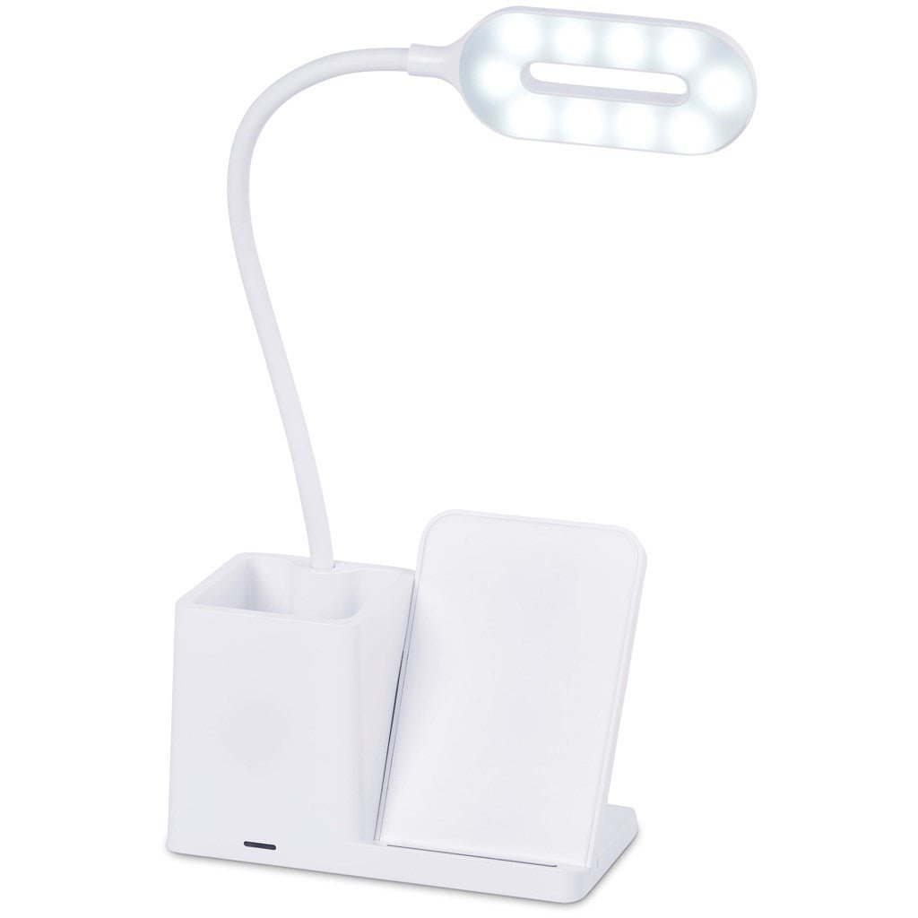 Swiss Cougar Ottawa Wireless Charger and Desk Lamp - Brand your company Logo! Get a quote - Promo Lingo