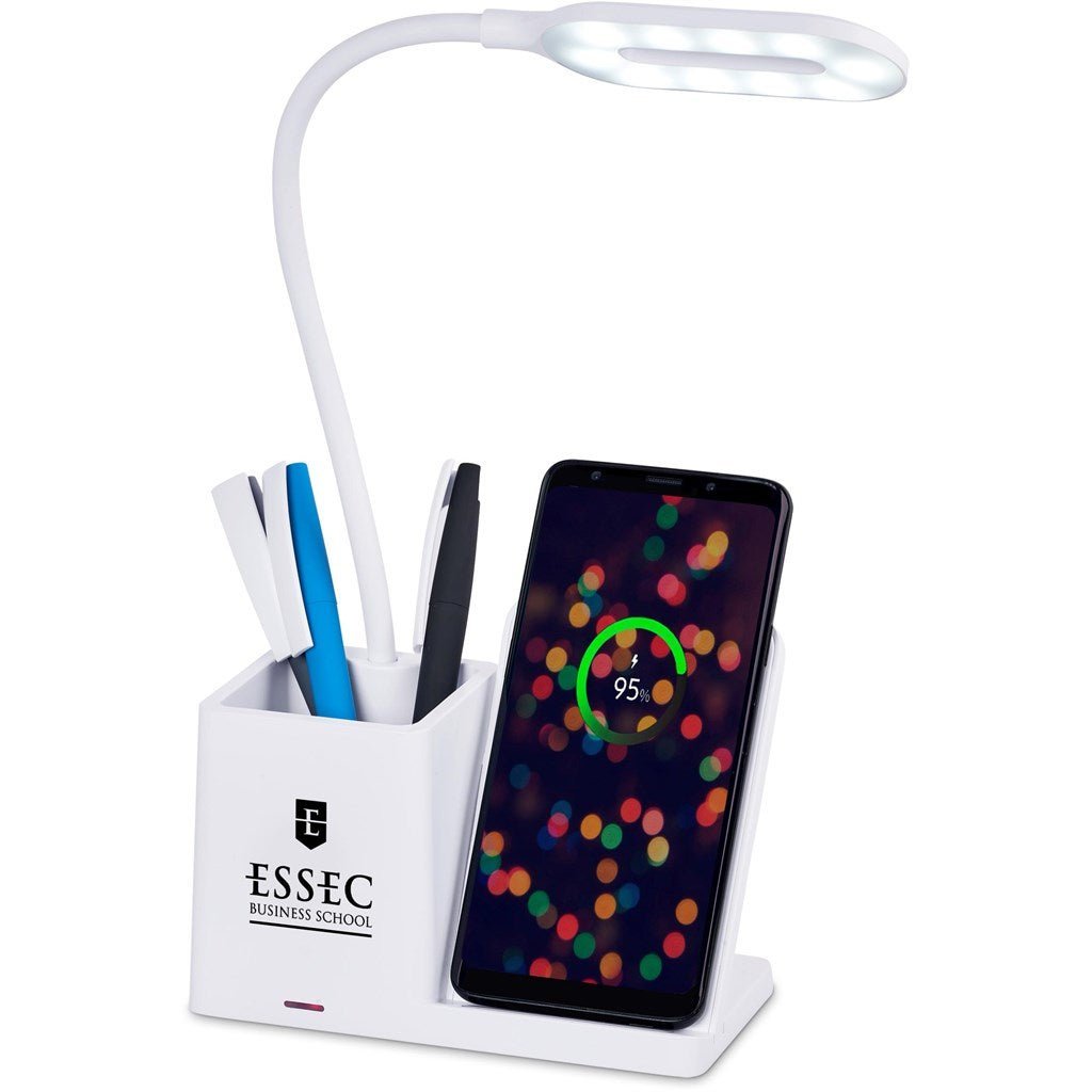 Swiss Cougar Ottawa Wireless Charger and Desk Lamp - Brand your company Logo! Get a quote - Promo Lingo