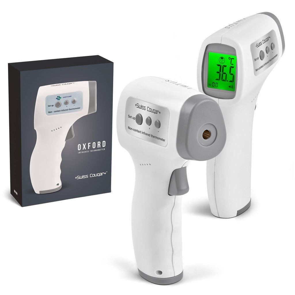 Swiss Cougar Oxford Infrared Thermometer - Brand your company Logo! Get a quote - Promo Lingo