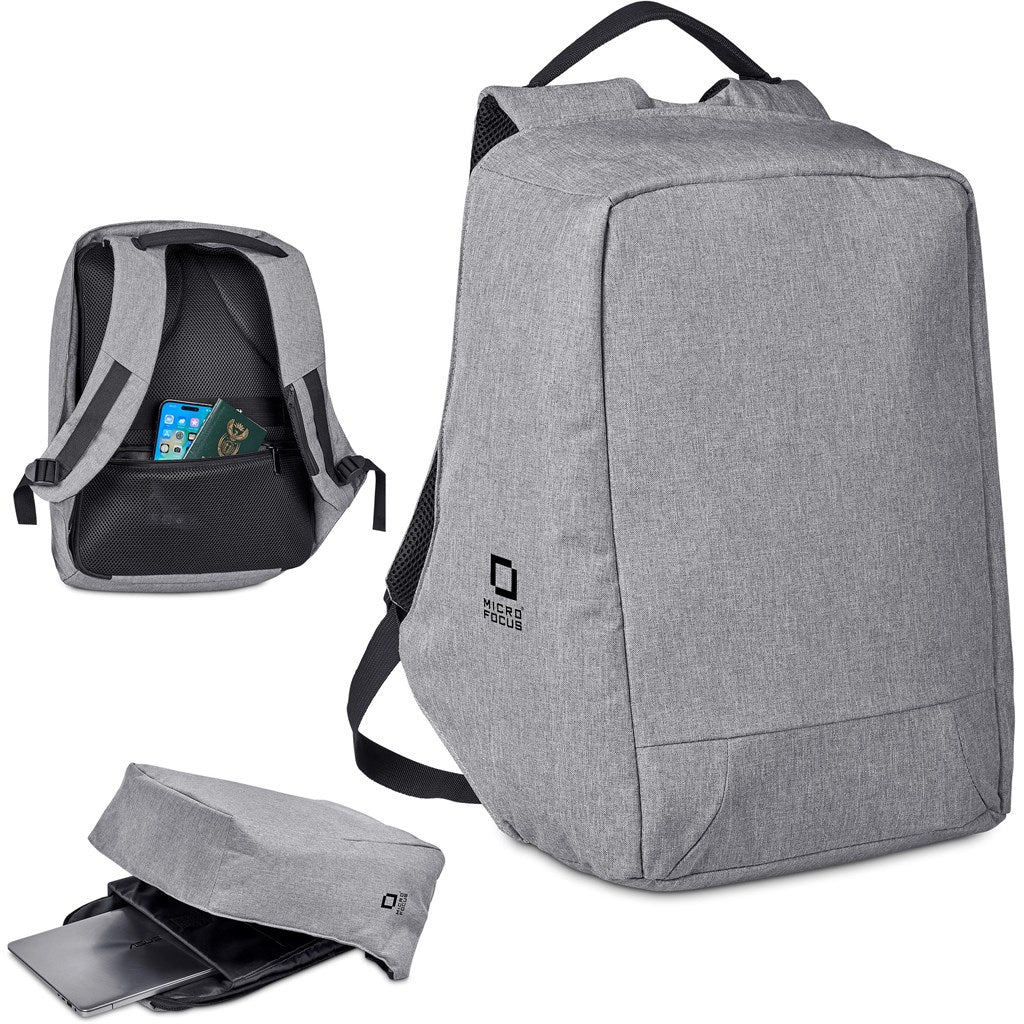 Swiss Cougar Palencia Anti - Theft Laptop Backpack for Travelers - Brand your company Logo! Get a quote - Promo Lingo