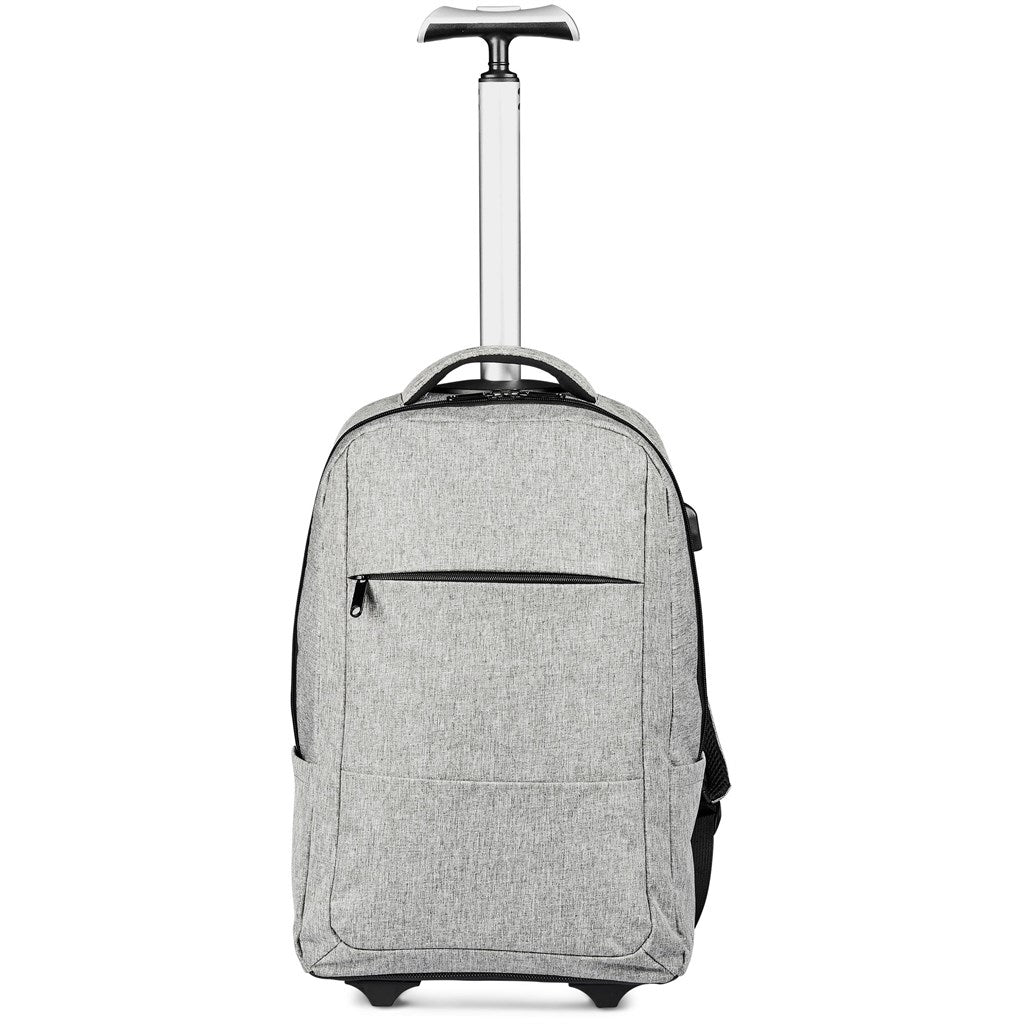 Swiss Cougar San Marino Laptop Trolley Backpack with USB Port for Business Travelers - Brand your company Logo! Get a quote - Promo Lingo