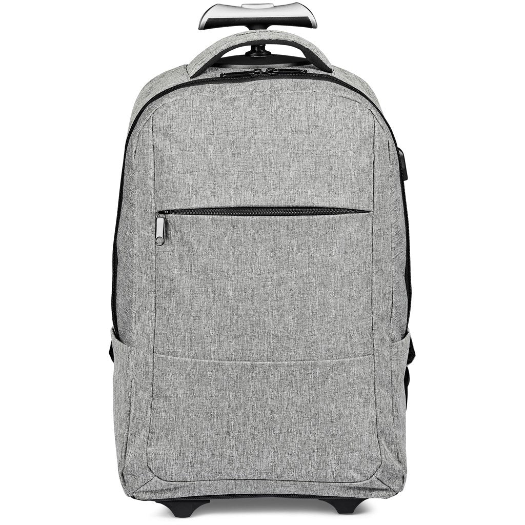 Swiss Cougar San Marino Laptop Trolley Backpack with USB Port for Business Travelers - Brand your company Logo! Get a quote - Promo Lingo
