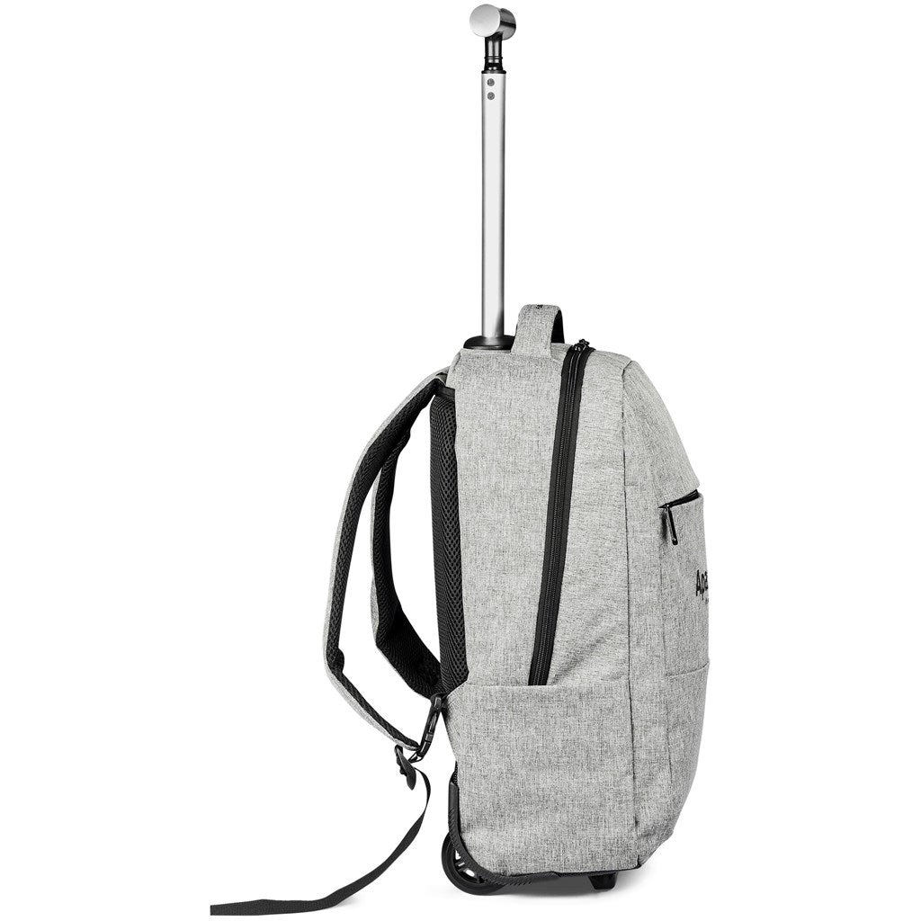 Swiss Cougar San Marino Laptop Trolley Backpack with USB Port for Business Travelers - Brand your company Logo! Get a quote - Promo Lingo