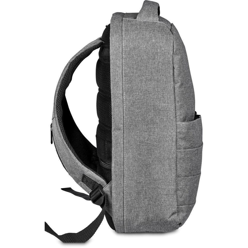 Swiss Cougar Tallinn Anti - Theft Recycled PET Laptop Backpack for Commuters - Brand your company Logo! Get a quote - Promo Lingo