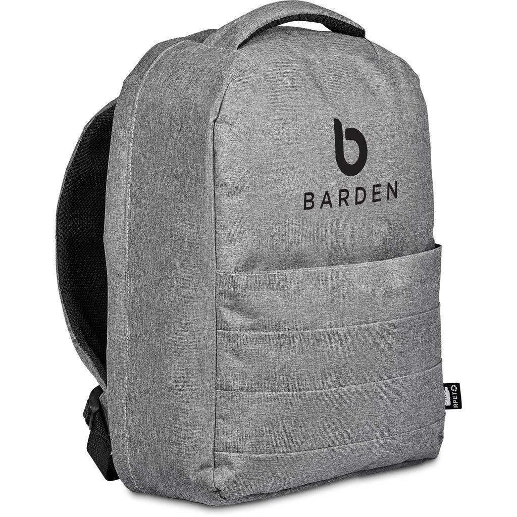 Swiss Cougar Tallinn Anti - Theft Recycled PET Laptop Backpack for Commuters - Brand your company Logo! Get a quote - Promo Lingo