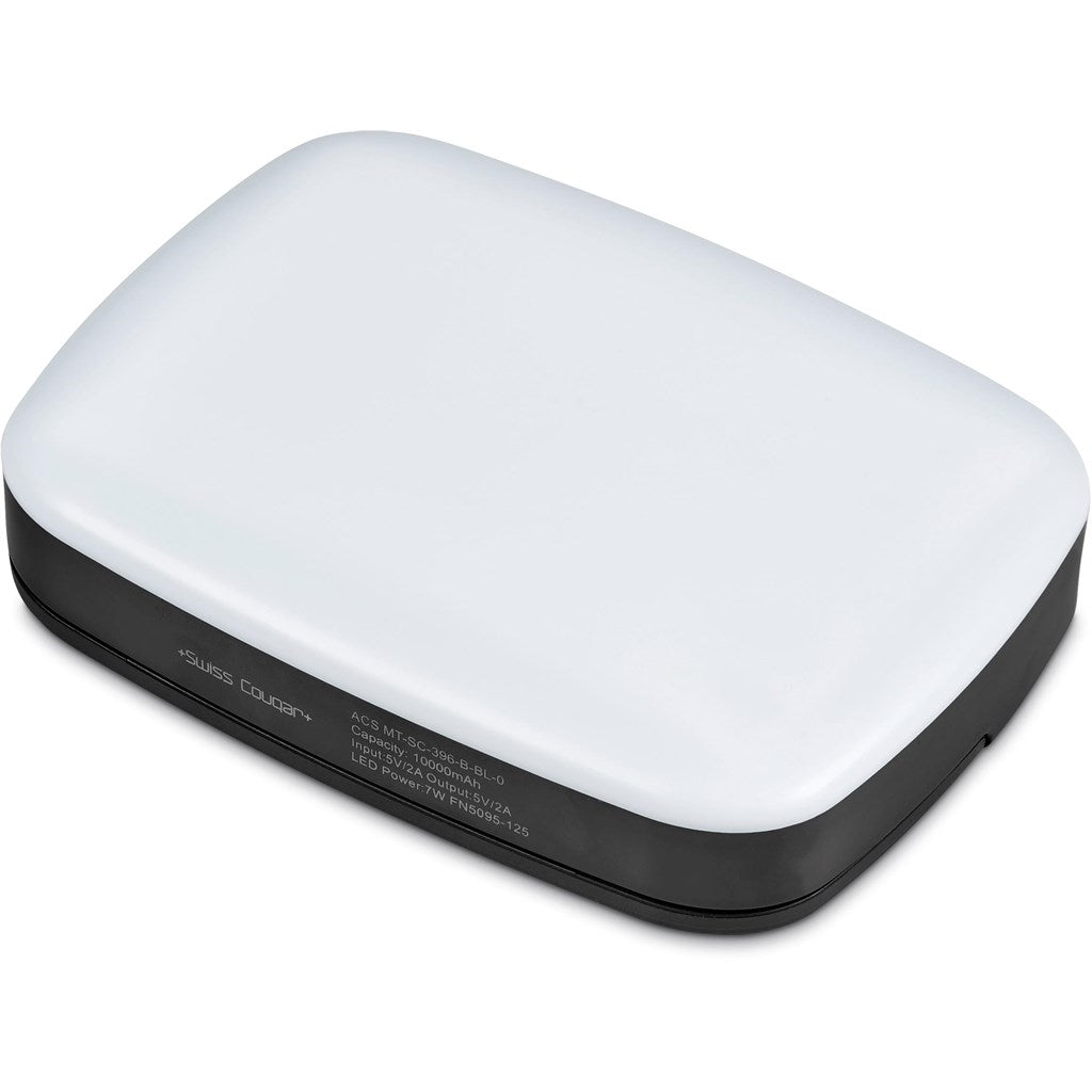 Swiss Cougar Tromso Lantern Power Bank - 10,000mAh - Brand your company Logo! Get a quote - Promo Lingo