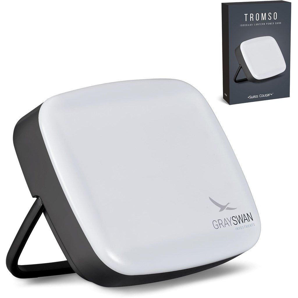 Swiss Cougar Tromso Lantern Power Bank - 10,000mAh - Brand your company Logo! Get a quote - Promo Lingo