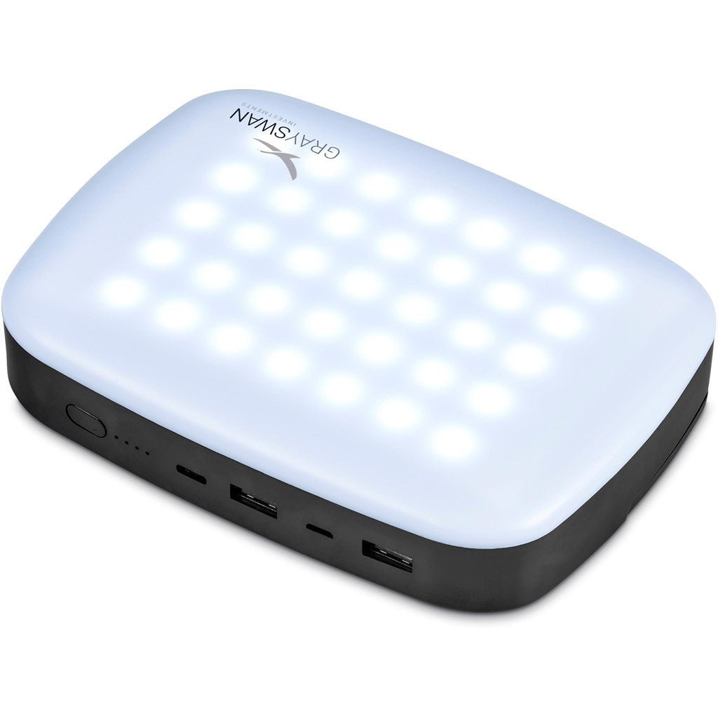 Swiss Cougar Tromso Lantern Power Bank - 10,000mAh - Brand your company Logo! Get a quote - Promo Lingo