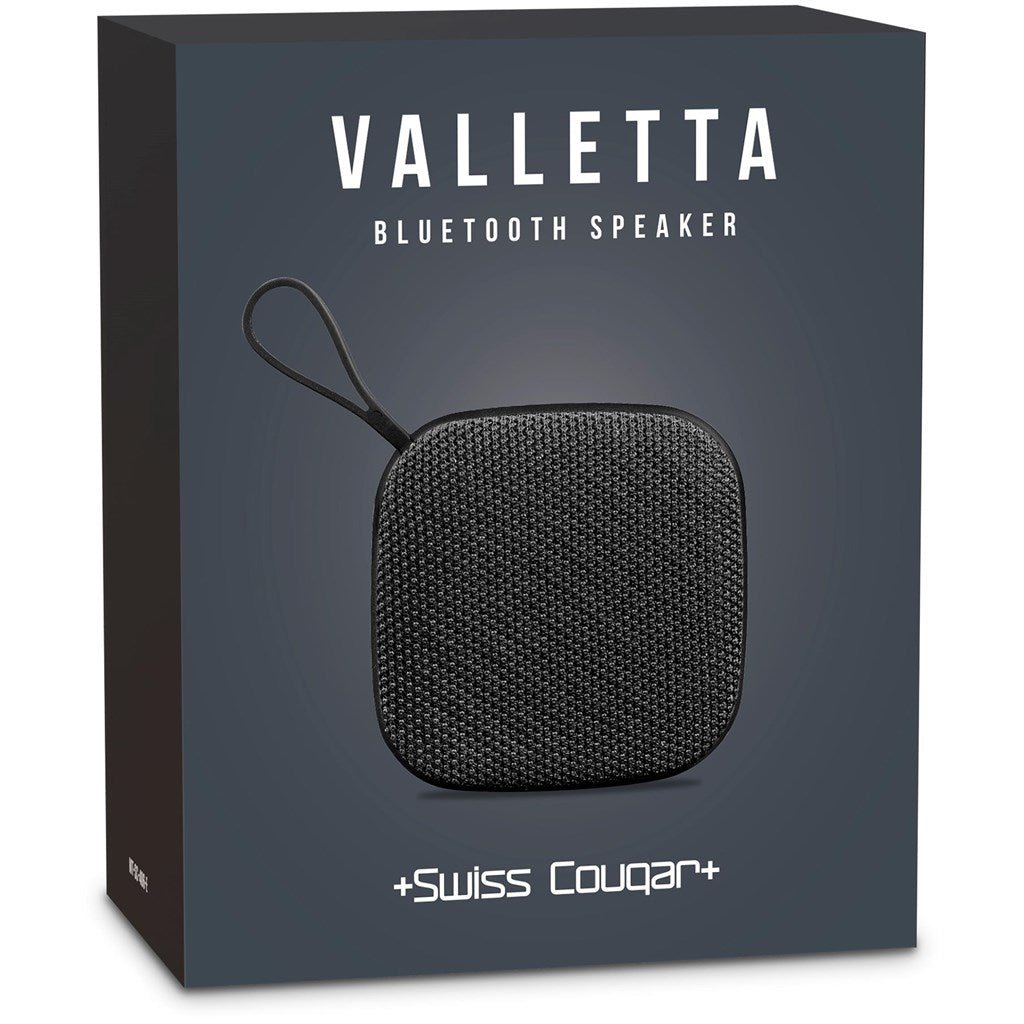Swiss Cougar Valletta Bluetooth Speaker - Brand your company Logo! Get a quote - Promo Lingo