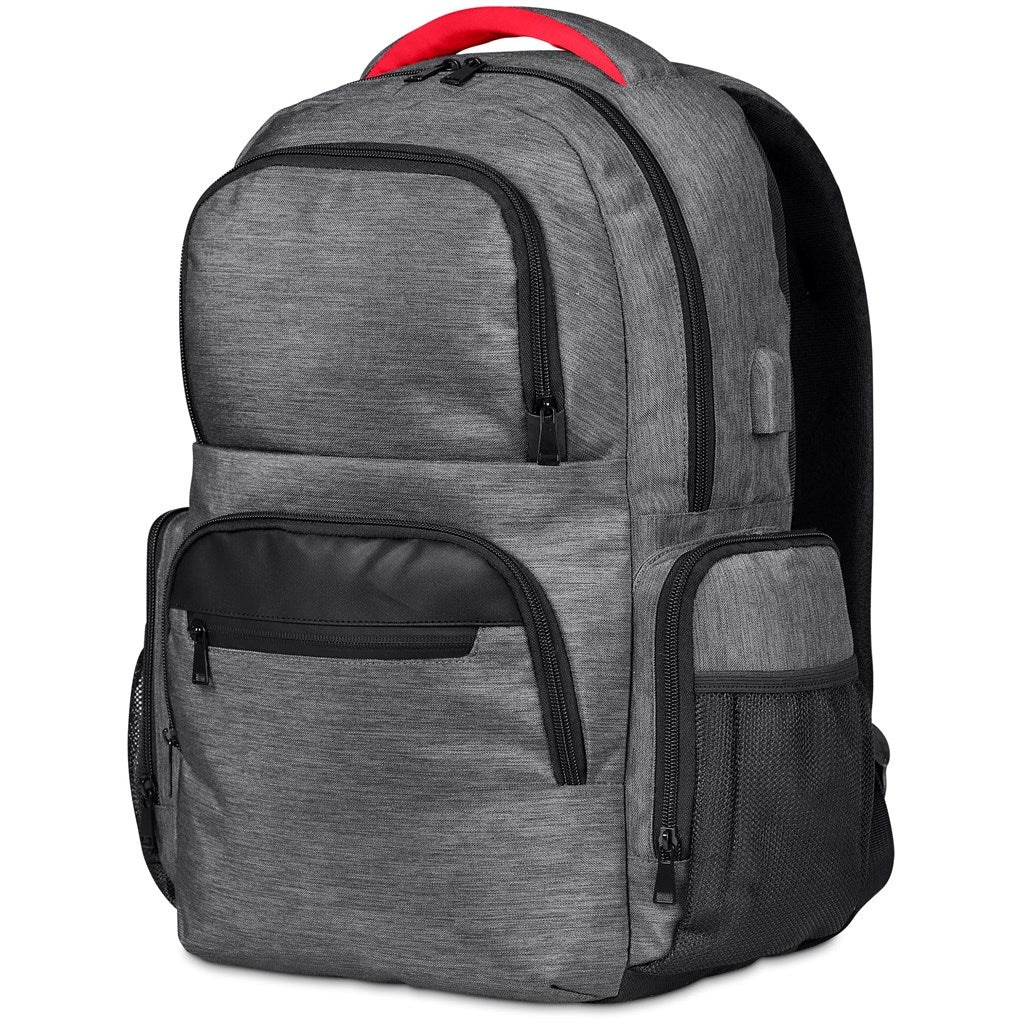 Swiss Cougar Valletta Laptop Backpack with USB Charging for Students - Brand your company Logo! Get a quote - Promo Lingo