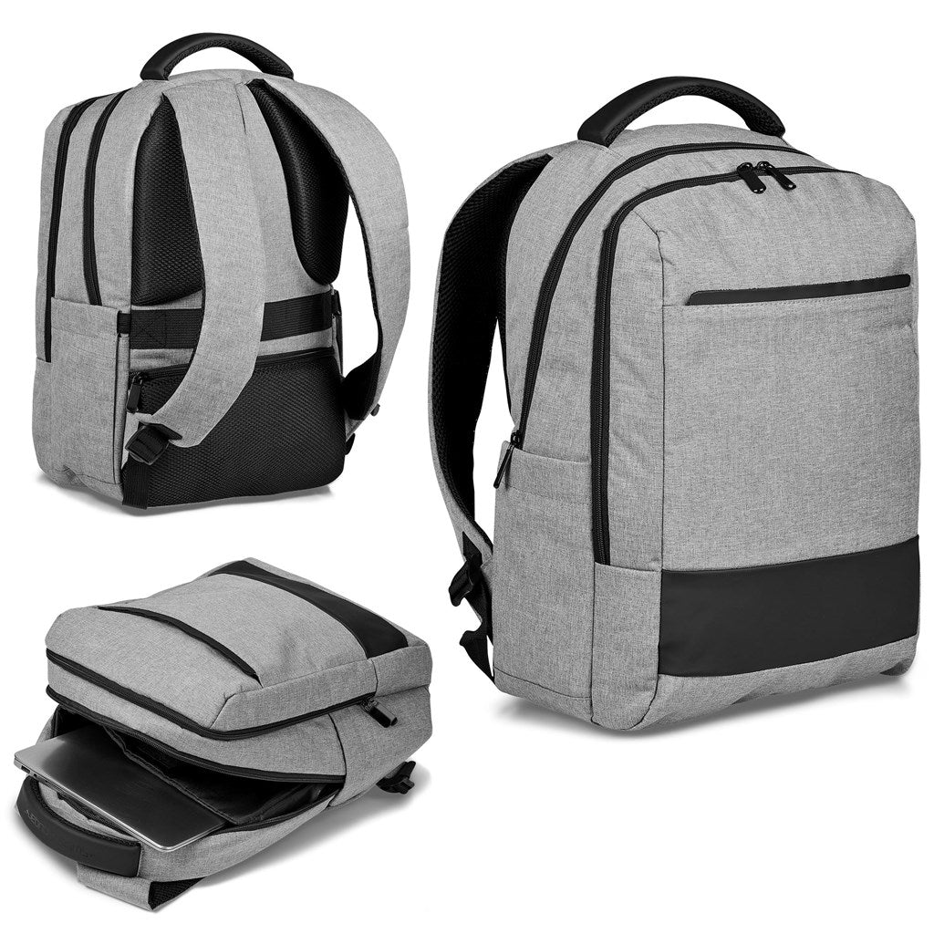 Swiss Cougar Zurich Laptop Backpack with Padded Compartment for Students - Brand your company Logo! Get a quote - Promo Lingo