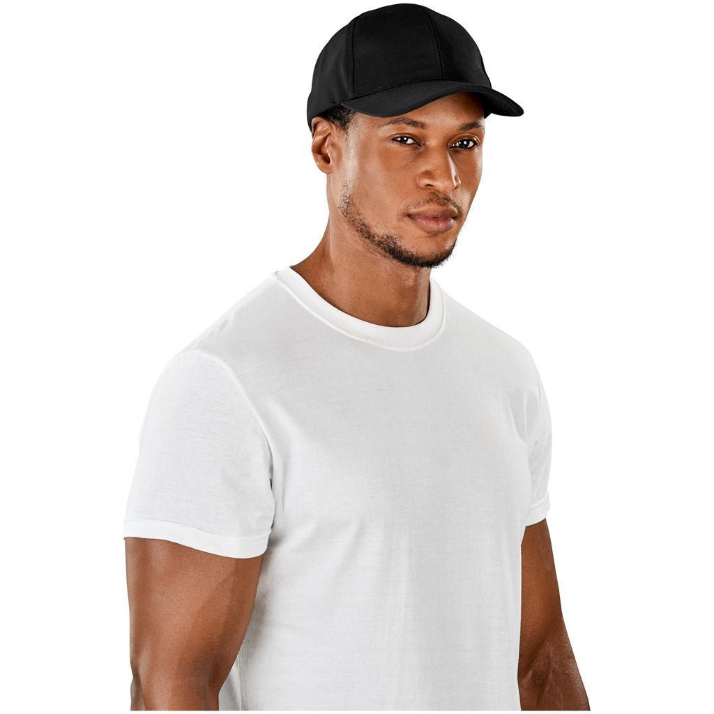 Torrey Cap - 6 Panel Durable Polyester with Embossed Logo - Brand your company Logo! Get a quote - Promo Lingo