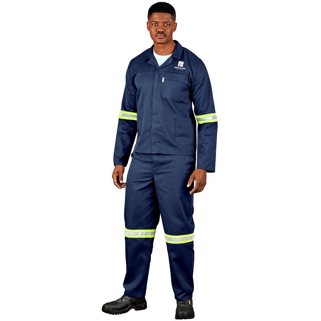 Trade Polycotton Conti Suit - Reflective Arms & Legs - Brand your company Logo! Get a quote - Promo Lingo