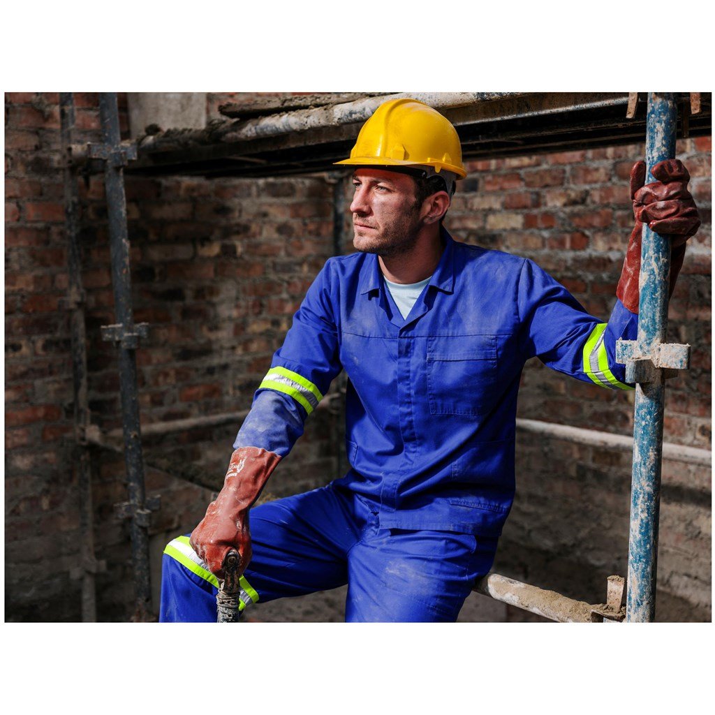 Trade Polycotton Conti Suit - Reflective Arms & Legs - Brand your company Logo! Get a quote - Promo Lingo