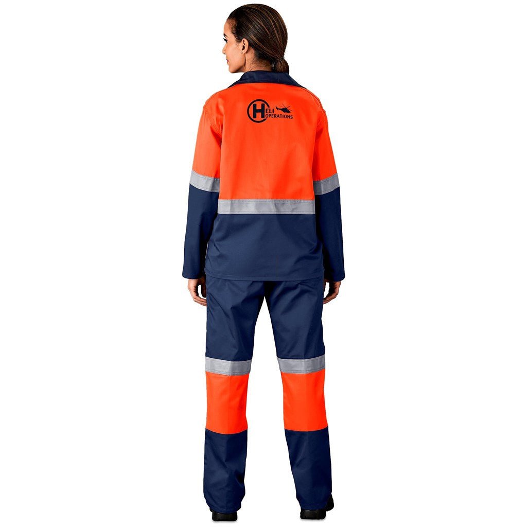 Traffic Premium Two - Tone Hi - Viz Reflective Jacket for Safety - Brand your company Logo! Get a quote - Promo Lingo