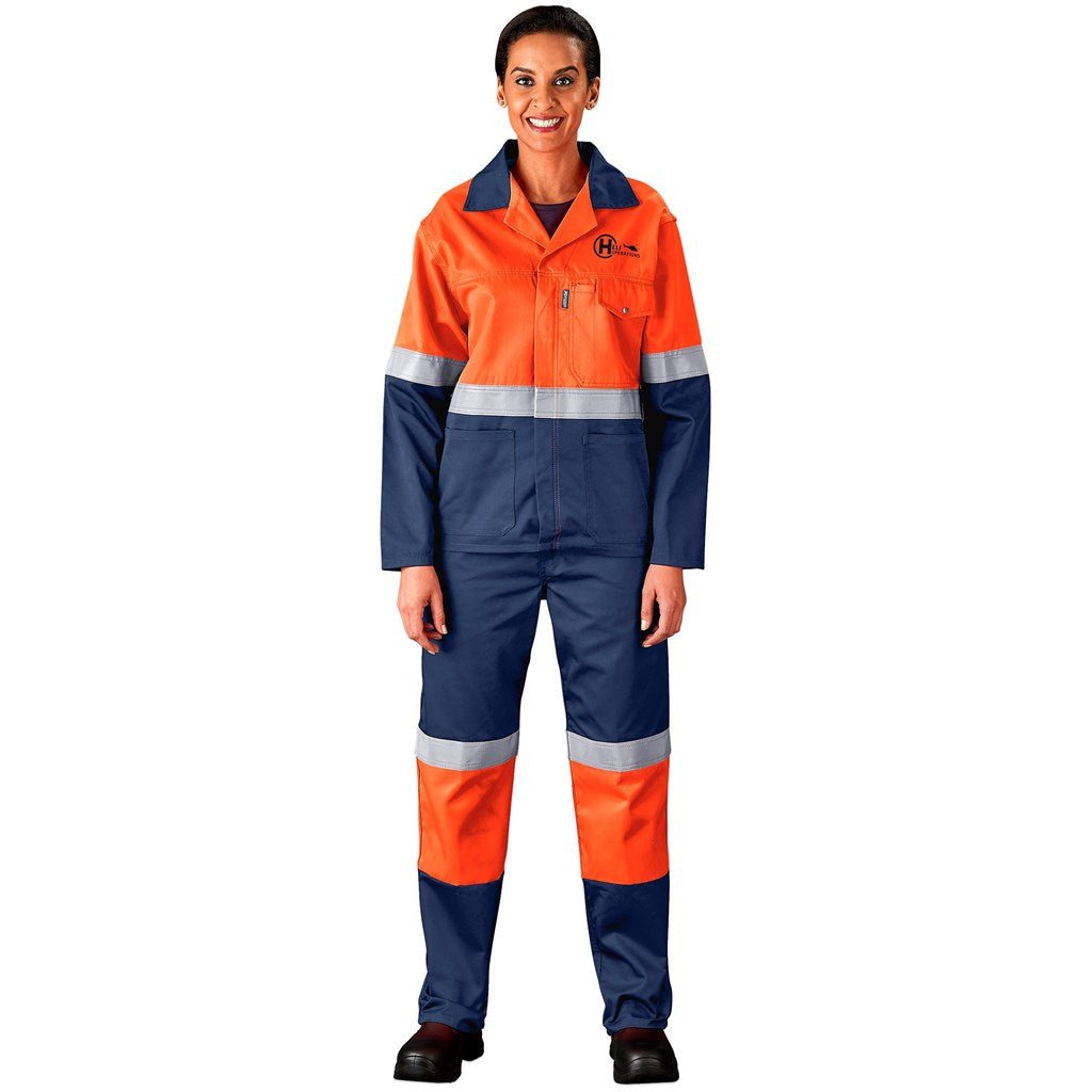 Traffic Premium Two - Tone Hi - Viz Reflective Jacket for Safety - Brand your company Logo! Get a quote - Promo Lingo