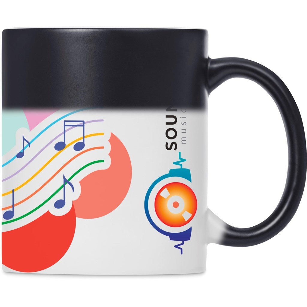 Transition Sublimation Ceramic Coffee Mug - 325ml - Brand your company Logo! Get a quote - Promo Lingo
