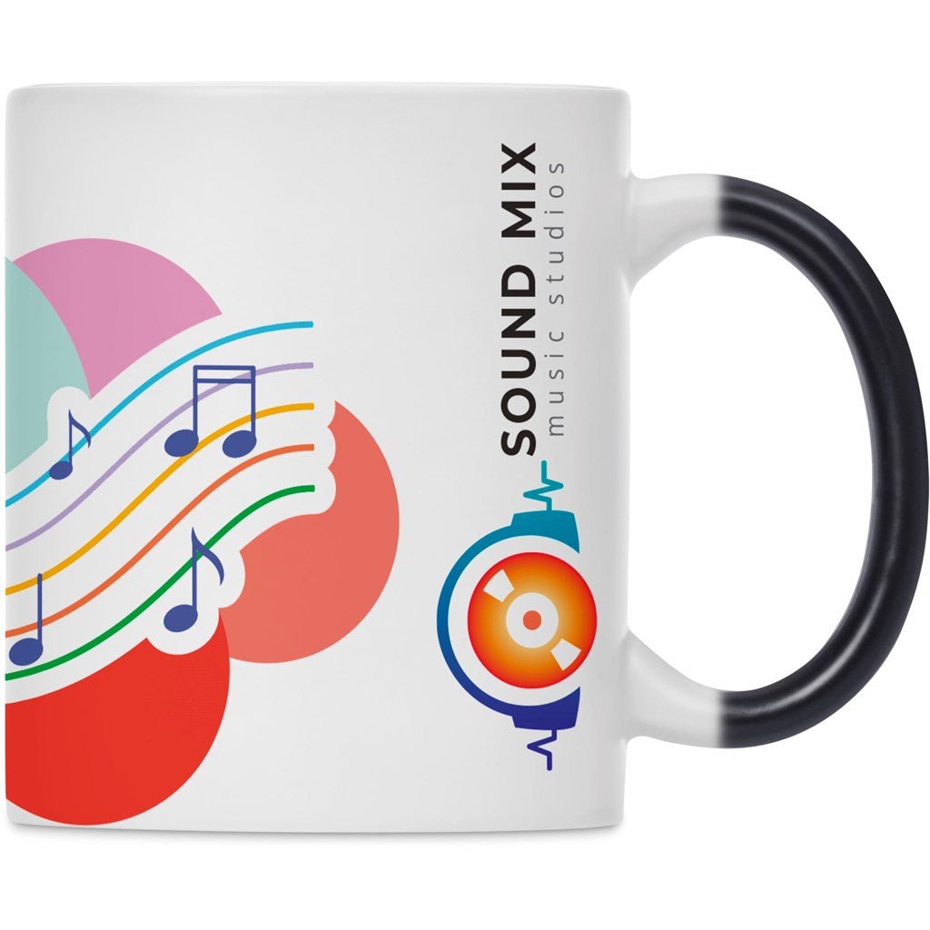 Transition Sublimation Ceramic Coffee Mug - 325ml - Brand your company Logo! Get a quote - Promo Lingo