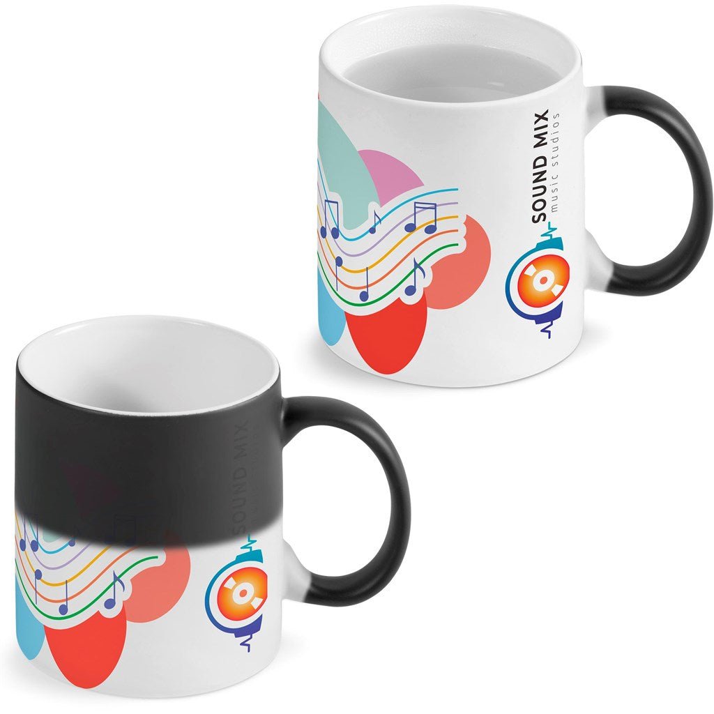 Transition Sublimation Ceramic Coffee Mug - 325ml - Brand your company Logo! Get a quote - Promo Lingo