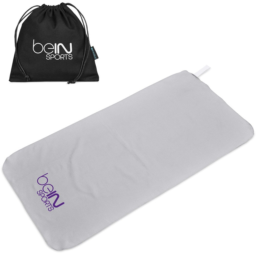 Ultra - Absorbent Eva & Elm Galaxy Gym Towel for Wellness - Brand your company Logo! Get a quote - Promo Lingo